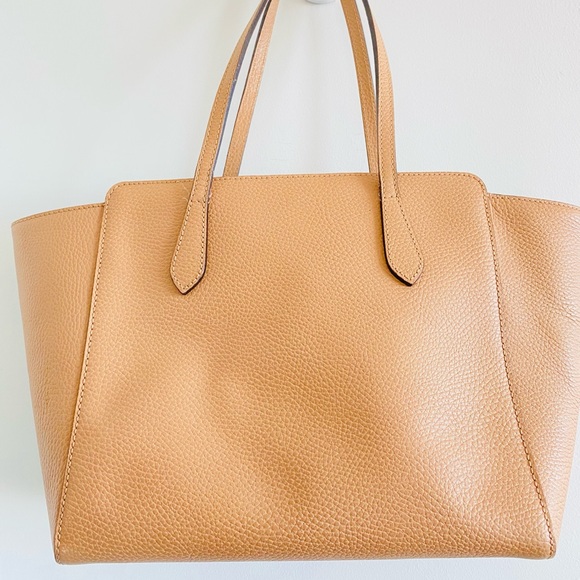 Gucci Swing beige and blue tote - Picture 3 of 10